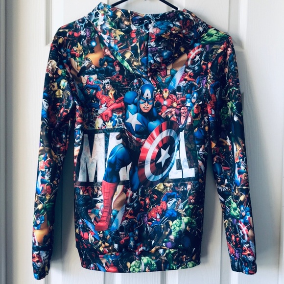 Boy Marvel hoodie Jacket - Picture 5 of 6
